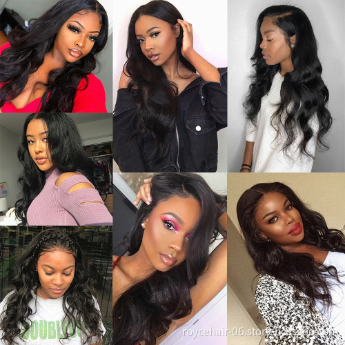 Raw Unprocessed Cambodian Invisible Hairline Front Swiss Lace Natural Color Human Hair Lace Wigs For Small Heads